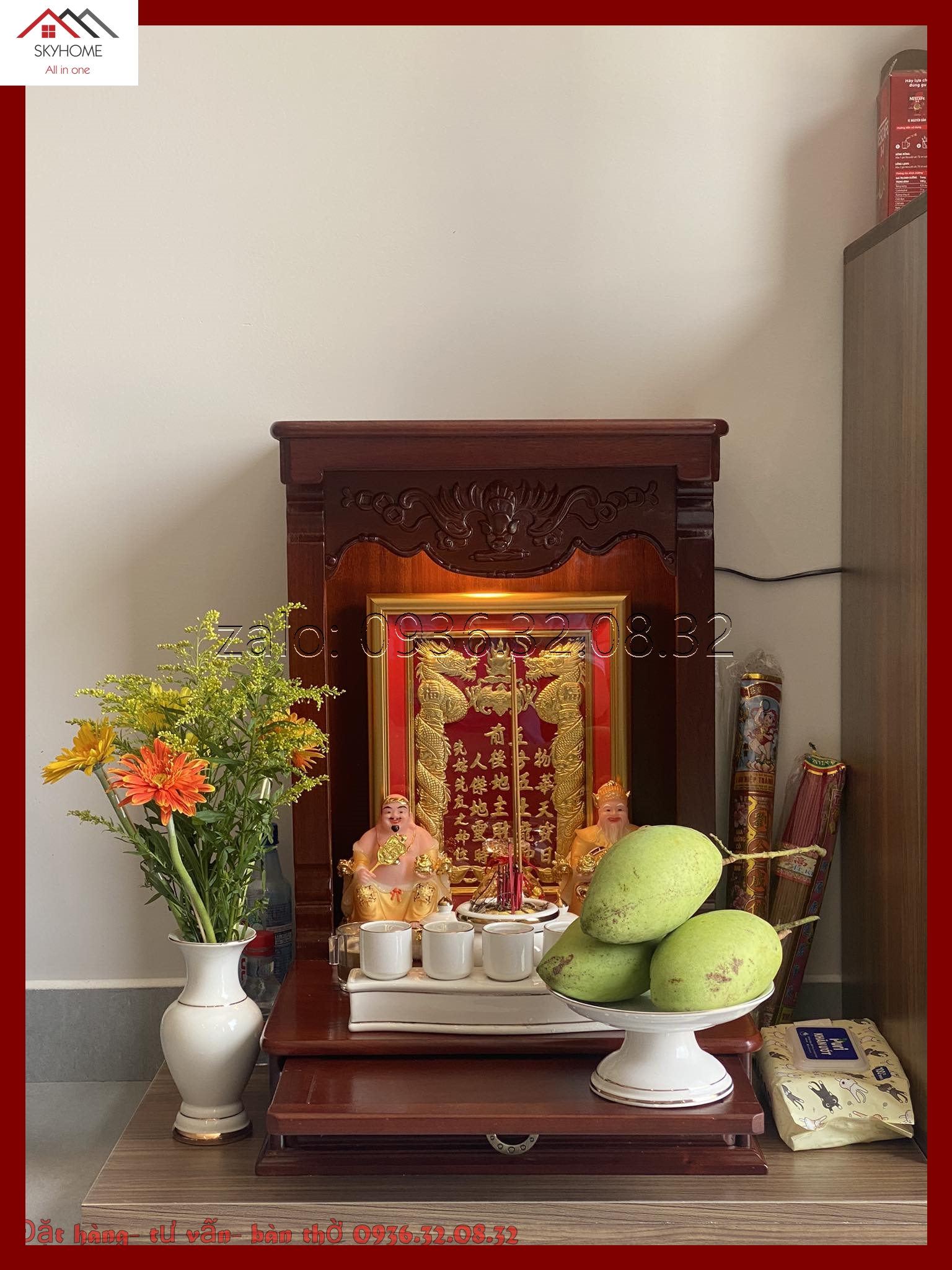 Hướng dẫn lập ban thờ Thần Tài – Thổ Địa: tự làm hay nhờ thầy?